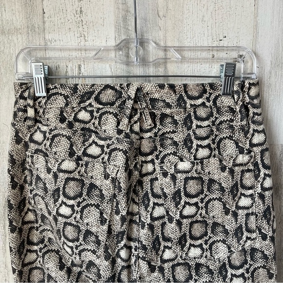 Good American Good Legs Snake Print Skinny Jeans Size 30 - Picture 8 of 11
